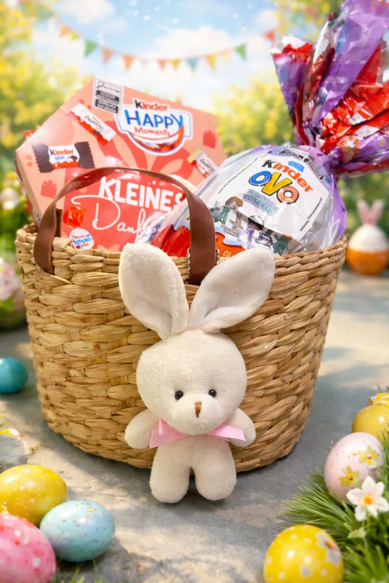 Cesta de presentes de luxo HERA 888 com champanhe, chocolates e itens premium